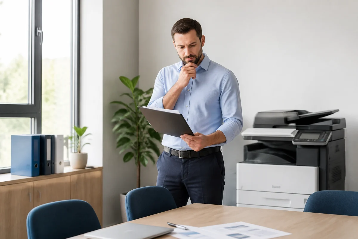 résilier contrat de leasing photocopieur